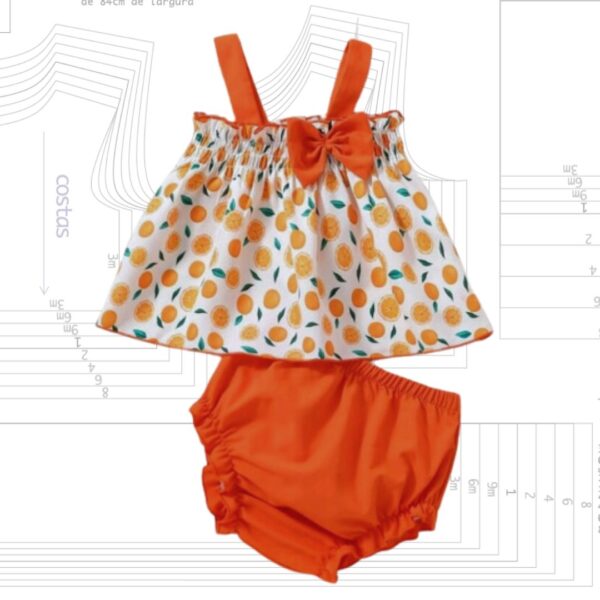 MOLDE EM PDF - CONJUNTO BATA COM TAPA FRALDA BABY - (RN A 4 ANOS)