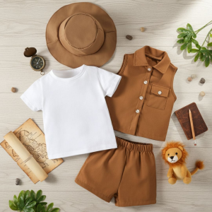 MOLDE EM PDF - CONJUNTO COMPLETO SAFARI REF 2185 (6 MESES A 8 ANOS)