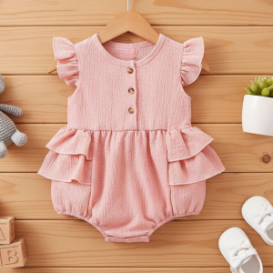 MOLDE EM PDF - ROMPER COM BABADOS REF 1225( RN A 4 ANOS)