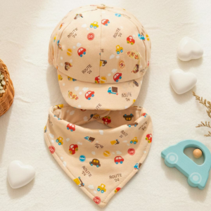 MOLDE EM PDF -CONJUNTO BABADOR E BONÉ REF 2866 - (RN A 4 ANOS)