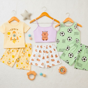 MOLDE EM PDF - KIT PIJAMAS BÁSICOS ( 1 A 12 ANOS)