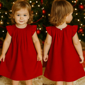 MOLDE EM PDF - VESTIDO INFANTIL REF 2659 (1 a 14 ANOS)