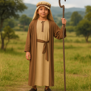 MOLDE EM PDF - FANTASIA JOSÉ INFANTIL REF 2915  ( 1 A 14 ANOS)