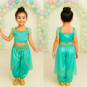 MOLDE EM PDF FANTASIA JASMINE INFANTIL REF 4521 - GRADE 1 A 14 ANOS