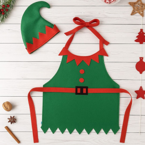 MOLDE EM PDF AVENTAL DOENDE NATALINO 1 A 14 ANOS REF - 5002