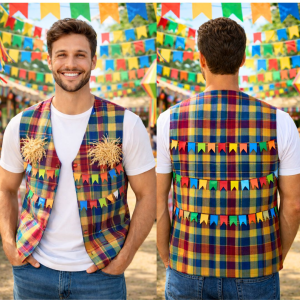 MOLDE EM PDF COLETE JUNINO MASCULINO REF 5247 - GRADE DO PP AO G5