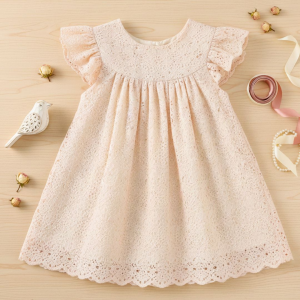 MOLDE EM PDF VESTIDO BABY REF 5151 - GRADE RN A 4 ANOS