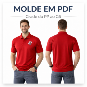 MOLDE EM PDF UNIFORME CAMISA POLO MASC REF 5238 -  PP AO G5