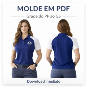 MOLDE EM PDF UNIFORME CAMISA POLO RAGLAN FEM REF 5236 - PP AO G5