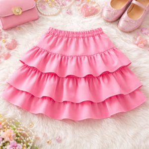 MOLDE EM PDF SAIA COM BABADO REF 5427 - GRADE 1 A 14 ANOS
