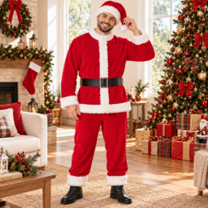MOLDE EM PDF FANTASIA PAPAI NOEL COMPLETA REF 5014 - GRADE PP AO G5