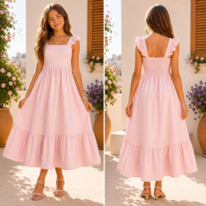 MOLDE EM PDF VESTIDO JUVENIL CAMPONESA REF 5462 - GRADE 8 A 16 ANOS
