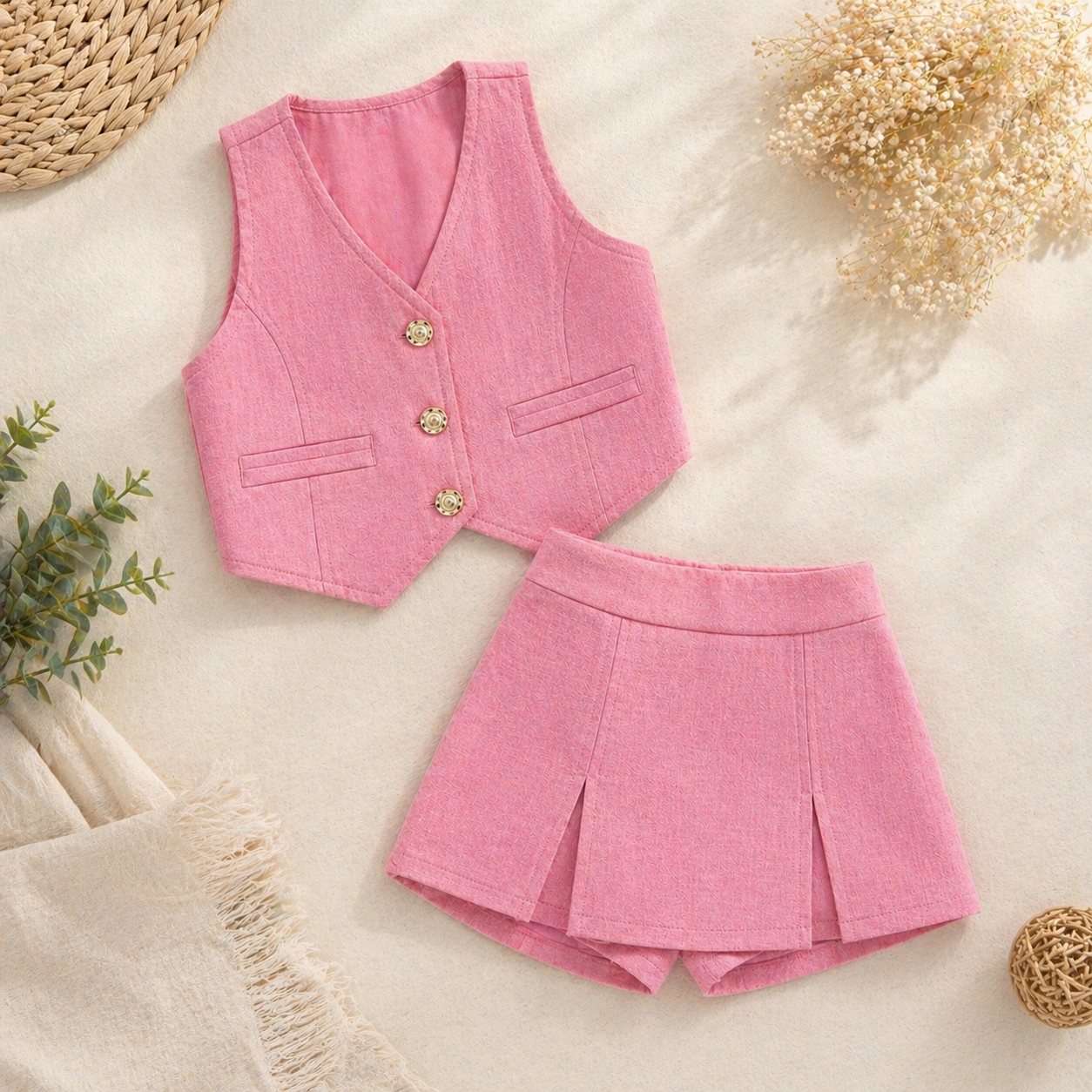MOLDE EM PDF CONJUNTO COLETE E SHORT SAIA ALFAIATARIA INFANTIL REF 5478 - GRADE 1 A 14 ANOS